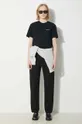 Carhartt WIP pantaloni in cotone Pierce Pant nero