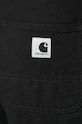 Bavlněné kalhoty Carhartt WIP Pierce Pant I033140.8902 černá