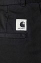 Pamučne hlače Carhartt WIP Leola Pant I033147.8906 crna