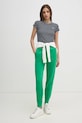 Lacoste pantaloni de trening XF0343 verde AW25