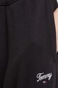 Tommy Jeans pantaloni de trening din bumbac negru DW0DW17771