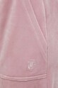 Juicy Couture pantaloni de trening din velur JCAP180.243 roz
