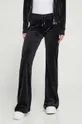 Juicy Couture pantaloni da tuta in velluto 95% Poliestere riciclato, 5% Elastam