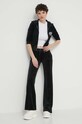 Спортивні велюрові штани Juicy Couture JCSEBJ008.101 чорний SS24