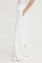 biały Lacoste spodnie dresowe