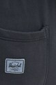 Herschel pantaloni de trening din bumbac gri 50342.00001