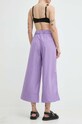 Îmbrăcăminte MAX&Co. pantaloni de bumbac 2416131024200 violet