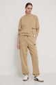 Спортивные штаны Karl Lagerfeld Jeans 241J1005 бежевый SS24