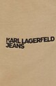 Karl Lagerfeld Jeans pantaloni de trening bej 241J1005