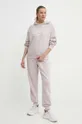 Reebok Classic pantaloni da jogging in cotone Archive Essentials rosa