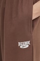 Bavlněné tepláky Reebok Classic Archive Essentials hnědá 100076213