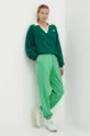 Спортивні штани Reebok зелений