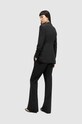 AllSaints spodnie z wełną SEVENH WT518Z czarny