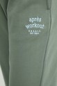 Casall pantaloni de trening din bumbac verde 24144