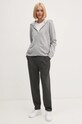 United Colors of Benetton spodnie 4DI4DF00J szary AA00