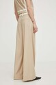 Îmbrăcăminte Remain pantaloni din lana 5013242764 bej