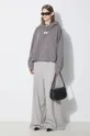 MM6 Maison Margiela wool blend trousers gray