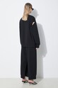 Abbigliamento MM6 Maison Margiela pantaloni da jogging in cotone S52KA0489 nero