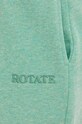 Rotate pantaloni de trening din bumbac verde 1124771176