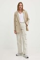 Hollister Co. spodnie KI356.4095.101 beżowy SS24