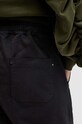 AllSaints pantaloni de bumbac YAS EMB TROUSER WP512Z negru