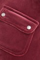 Juicy Couture pantaloni de trening din velur burgundia JCAP180.485