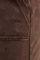 brązowy Juicy Couture spodnie dresowe welurowe