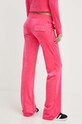 Abbigliamento Juicy Couture pantaloni da tuta in velluto JCAP180EU.166 rosa