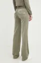 Juicy Couture spodnie dresowe welurowe 95 % Poliester, 5 % Elastan