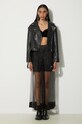 Undercover silk trousers UC1D1507.2 black SS24