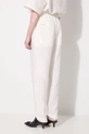 Clothing Pangaia linen trousers DNA Linen Trousers 10001914 white