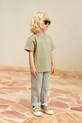 Liewood pantaloni copii Harald Stripe Pants bumbac albastru LW18852