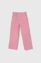 рожевий Дитячі джинси Guess Для дівчаток