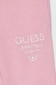 Дитячі бавовняні штани Guess 100% Бавовна