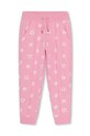 HUGO spodnie dresowe dziecięce dzianina różowy G00076.114.150