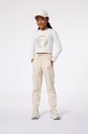 Michael Kors pantaloni de trening pentru copii tricotaj bej R30031.102.108