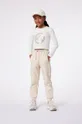 бежевий Дитячі спортивні штани Michael Kors Для дівчаток