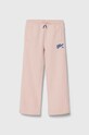 Tommy Hilfiger spodnie dresowe dzianina różowy KG0KG07751.122.PPYH