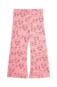 ροζ Παιδικό παντελόνι Mini Rodini Cathlethes Για κορίτσια