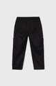 Abercrombie & Fitch pantaloni copii KI256.3035 negru SS24