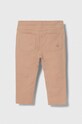 United Colors of Benetton spodnie dziecięce 3HDXGF03L.P.Seasonal różowy SS24