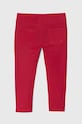United Colors of Benetton spodnie dziecięce 3HDXGF03L.P.Seasonal różowy SS24