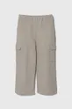 United Colors of Benetton pantaloni tuta in cotone bambino/a grigio