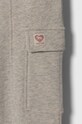 Дівчинка Дитячі бавовняні штани United Colors of Benetton 3J68CF04Z.G.Seasonal сірий
