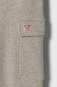 Dziewczynka United Colors of Benetton spodnie dresowe bawełniane dziecięce 3J68CF04Z.G.Seasonal szary