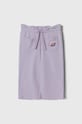 United Colors of Benetton spodnie dresowe bawełniane dziecięce bawełna fioletowy 3J68GF03R.P.Seasonal