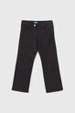 Дитячі джинси United Colors of Benetton з регулюванням чорний 4HDUCE030.G.Seasonal