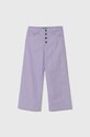 United Colors of Benetton jeansy dziecięce Planet friendly fioletowy 4RISCE02T.G.Seasonal