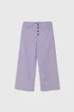 фіолетовий Дитячі джинси United Colors of Benetton Для дівчаток
