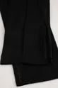 czarny Coccodrillo spodnie dresowe bawełniane dziecięce